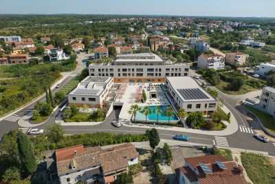 Wohnung in einem modernen Gebäude mit Swimmingpool und Garage 900 m vom Meer entfernt - in Bau