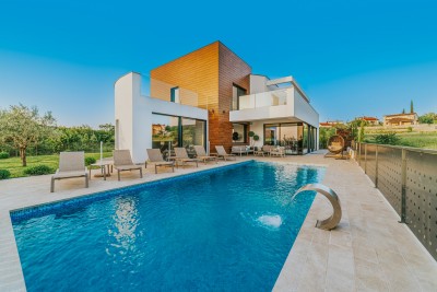 Luxury villa of modern design and style