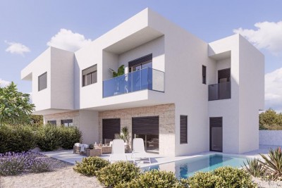 Casa bifamiliare con tre camere da letto e vista panoramica sul mare - nella fase di costruzione 3