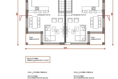 Poreč okolica – Moderna dvojna kuća s rooftop terasom i pogledom na more 5