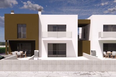 Terraced house in a quiet location near the city and beaches - under construction