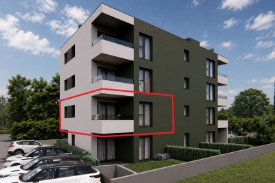 Moderan stan s dvije spavaće sobe na 1. katu - u izgradnji