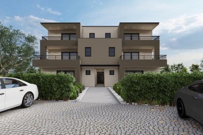 New apartment in a modern building with a large yard in an attractive location - under construction 2