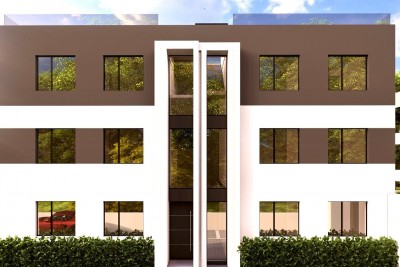 New construction - Luxurious apartment on the ground floor with a yard, 3 km from the center of Poreč - under construction 15