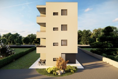 Comfortable apartment on the ground floor with a yard in a new building in an attractive location - under construction 4