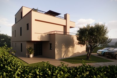 Hochwertige moderne Villa mit Swimmingpool, reichhaltigem Inhalt und wunderschönem Blick auf das Meer - in Gebäude 4