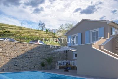 Istria, Buje - Villa with pool and view NEW BUILDING - under construction