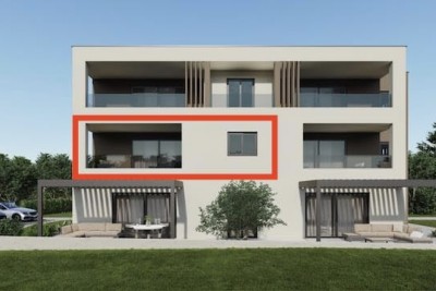 New modern apartment with a terrace 700m from the sea and the city center - under construction 1