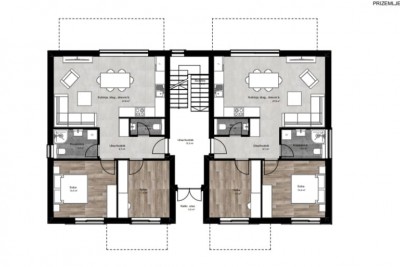 Moderno appartamento al piano terra con cortile - nella fase di costruzione 6