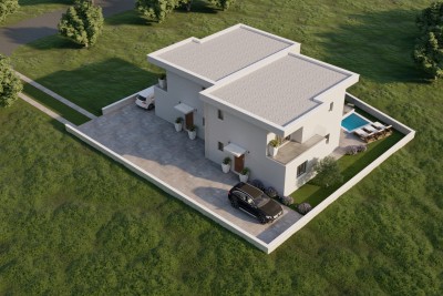 Esclusiva villa moderna con piscina vicino a Parenzo - nella fase di costruzione 6