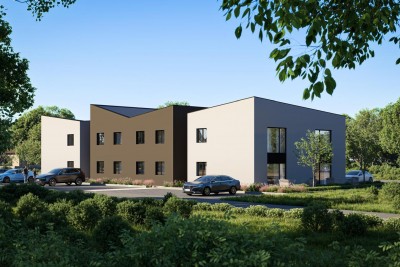 Stan Poreč novogradnja pogled na more parking uključen