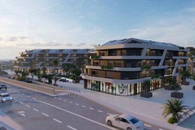 Ultra modern apartment with a gallery and a beautiful view in the center of Poreč - under construction
