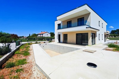 Casa bifamiliare di qualità con piscina in una posizione tranquilla a 3 km da Parenzo - nella fase di costruzione 2