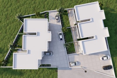 Ihre Wohlfühloase: Modernes Haus mit Garten und zwei Parkplätzen, nahe dem Zentrum von Poreč! - in Gebäude 8