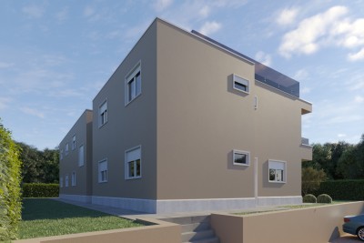 Moderno in kvalitetno stanovanje 1,5 km od urejenih plaž v iskanem naselju - v fazi gradnje