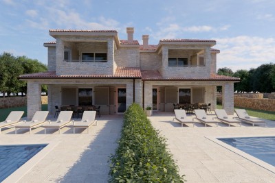 Casa bifamiliare con vista panoramica sul mare - nella fase di costruzione 3