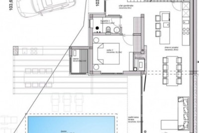 Moderne Designervilla mit reichhaltigem Inhalt - in Gebäude 9
