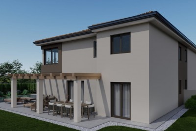 Moderna casa bifamiliare con piscina - nella fase di costruzione 9