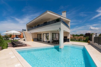 Modern villa with pool and sea view 38