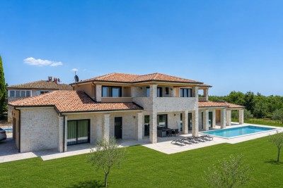 Poreč okolica - Vila s 5 spavaćih soba, bazenom, pogled more 41