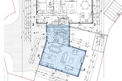 Novigrad - dvojna kuća  130m2 s okućnicom - u izgradnji 22