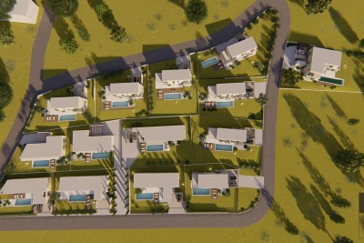 Una villa con piscina e un bellissimo giardino - nella fase di costruzione 18