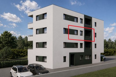 Stan u izgradnji s dvije spavaće sobe na 1. katu - u izgradnji 2