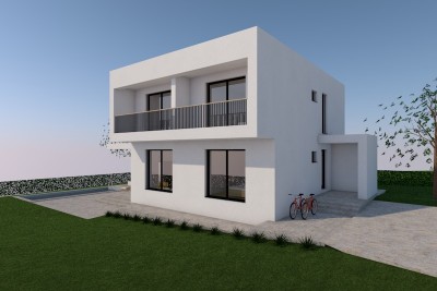 A beautiful modern villa with a swimming pool - under construction 3