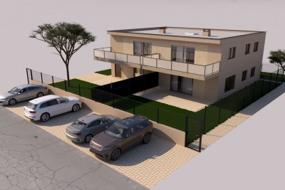 Moderne Wohnung mit zwei Schlafzimmern und großem Garten - in Bau 8