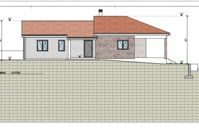 Attractive building plot with a project 3