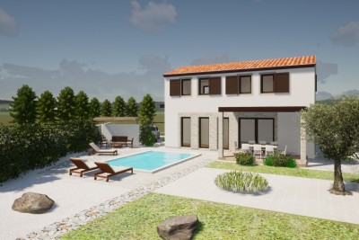 Villa with pool in a quiet and beautiful location - under construction