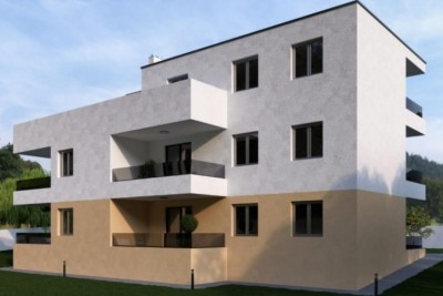 Appartamento con ampio cortile al piano terra di una nuova costruzione, a 7 km da Parenzo - nella fase di costruzione 6