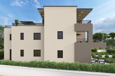 Moderno dvonadstropno stanovanje z veliko strešno teraso - v fazi gradnje 7