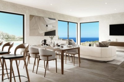 Villa di alta qualità in una posizione attraente con una splendida vista sul mare - nella fase di costruzione 3