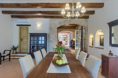 Poreč area – charming stone villa with pool 6