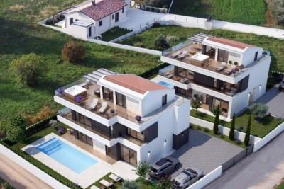 Modern house 3 km from the center and the sea - under construction