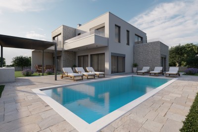 New luxury villa with pool - under construction