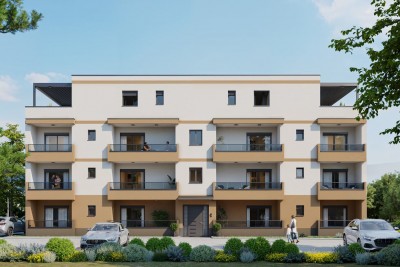 Neue Wohnung mit 2 Terrassen in einem modernen Gebäude in ruhiger Lage unweit des Meeres - in Gebäude 4