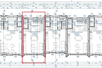 Reihenhaus, 2 km vom Zentrum von Poreč und dem Meer entfernt - in Gebäude 6