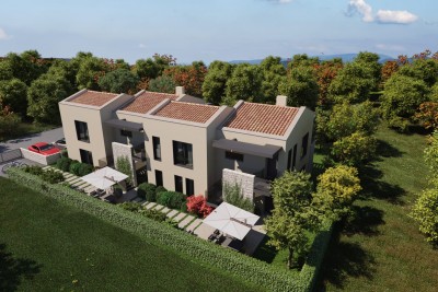 Novogradnja – stan na 1. katu s dvije spavaće sobe i vrtom - u izgradnji