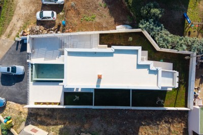 Medulin okolica, Moderna kuća sa bazenom i pogledom na more 24