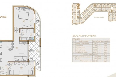 Modern apartment in the city center in the most beautiful building in Istria - under construction 15