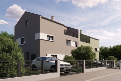 Moderan dvoetažni stan u s vrtom nedaleko Poreča 10