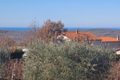 An attractive plot of land with a view of the sea, ideal for building villas with a swimming pool