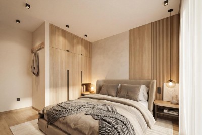 Stan Poreč novogradnja pogled na more parking uključen 3