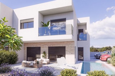 Semi-detached house with three bedrooms and panoramic sea view - under construction