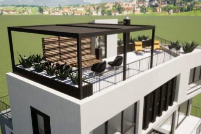 Villa di lusso con piscina, terrazza sul tetto e splendida vista - nella fase di costruzione 3