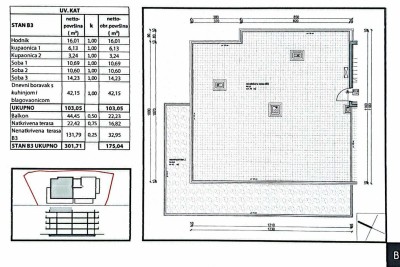 Penthouse mit drei Schlafzimmern und Meerblick in einem Gebäude mit Aufzug – 1 km vom Meer entfernt 7