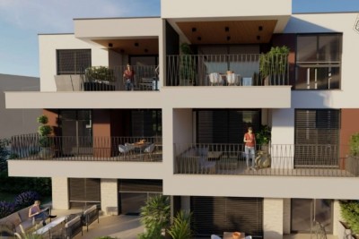 PRILIKA!!! Novi stan sa terasom u blizini plaže - u izgradnji