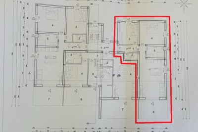 Moderne Wohnung im 2. Stock, 700 m vom Meer und dem Yachthafen entfernt - in Gebäude 5